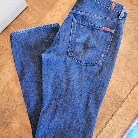 💚Men's 7 for All mankind Brett jeans  31 - Picture 6 of 6